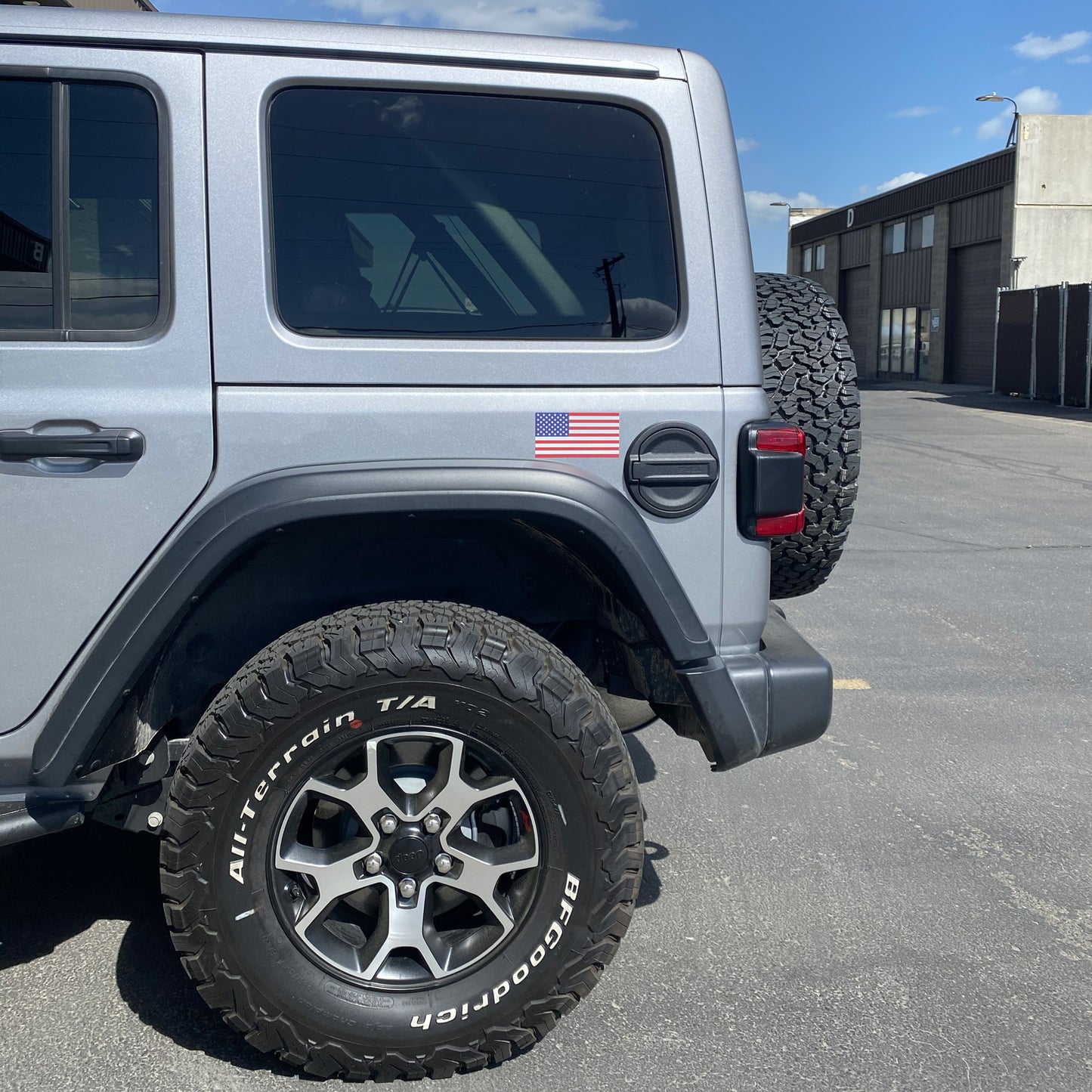 USA Flag Vehicle Magnet 2PK