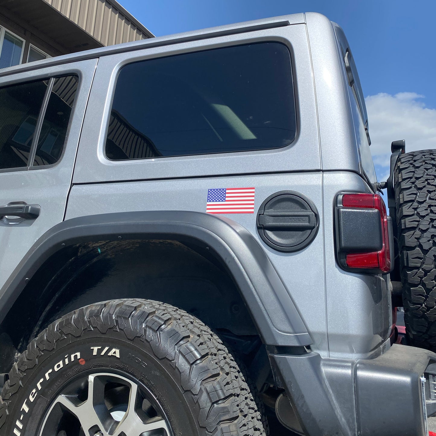 USA Flag Vehicle Magnet 2PK