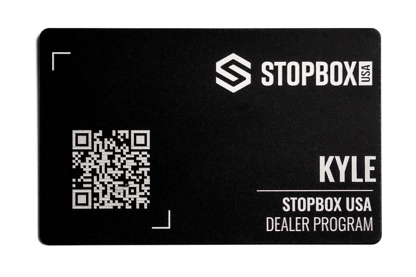 StopBox Metal Card