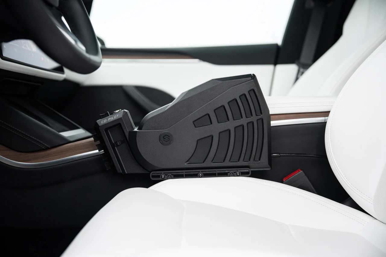 Co-Pilot installed in a car