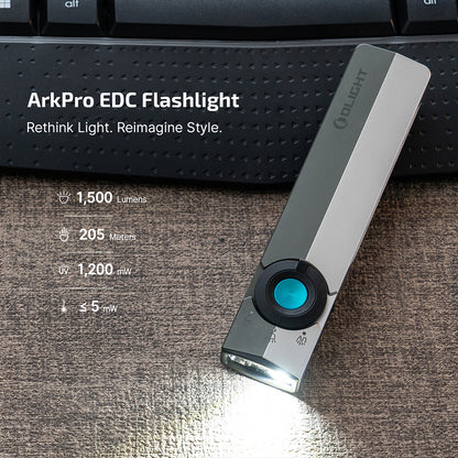ARK PRO SERIES – FLAT UNIBODY EDC FLASHLIGHT