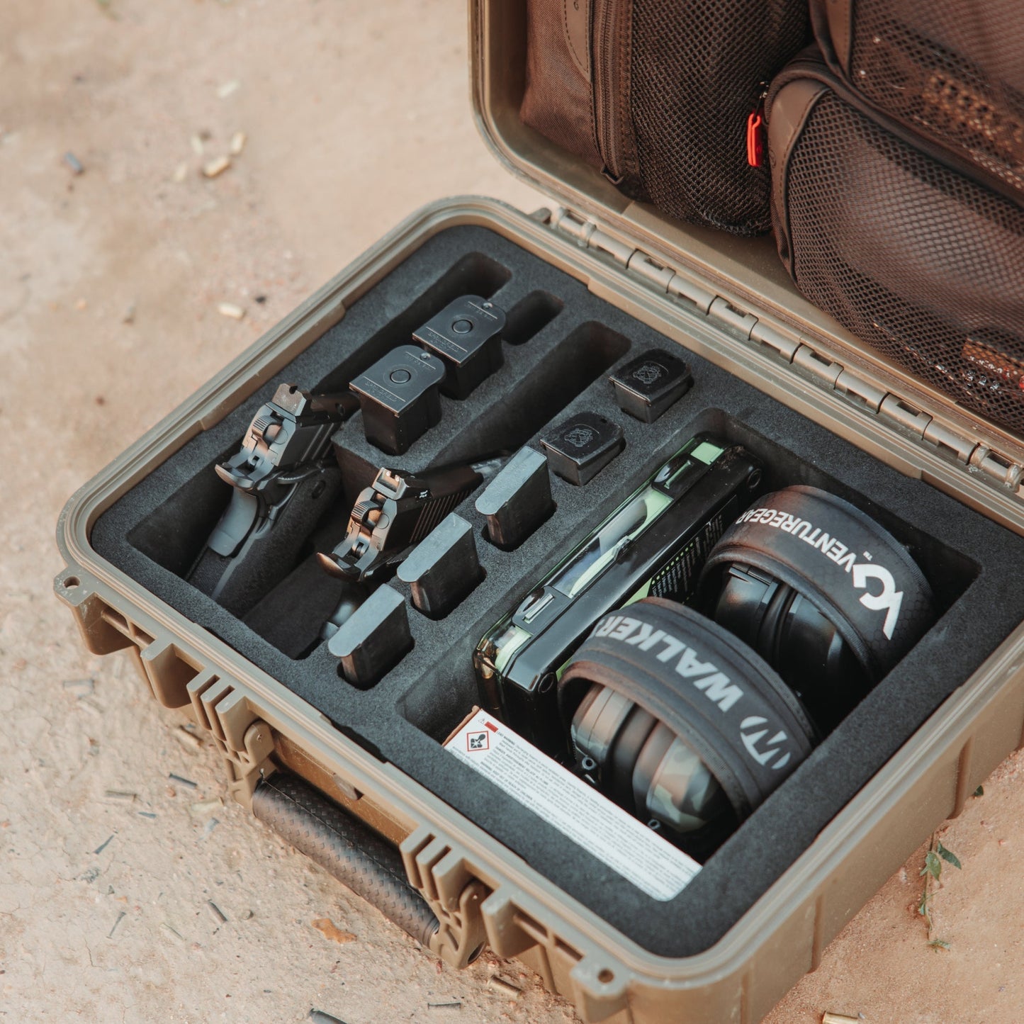 16" 2 PISTOL CASE #179