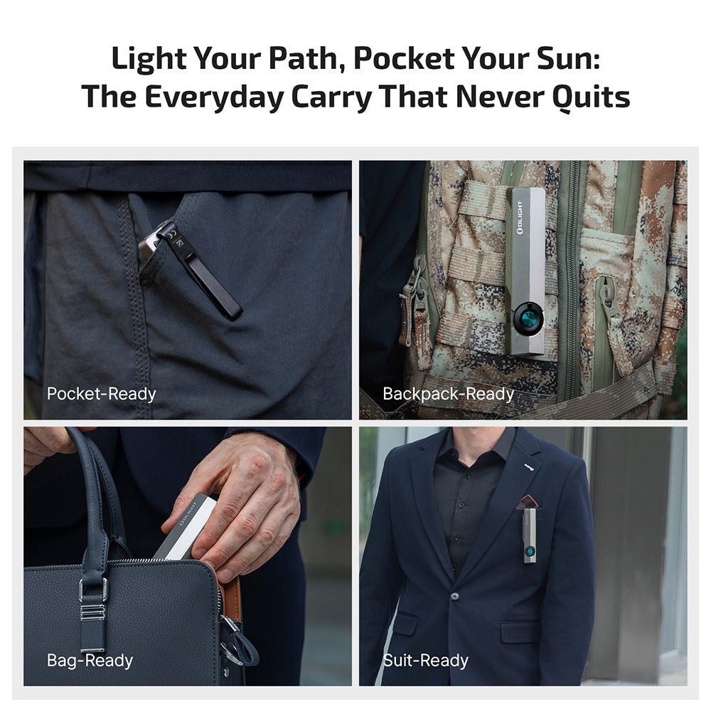 ARK PRO SERIES – FLAT UNIBODY EDC FLASHLIGHT