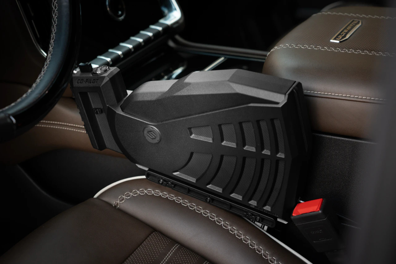 Co-Pilot installed in a full-size truck or SUV